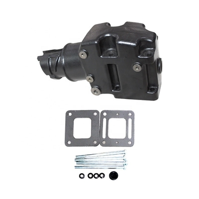 MerCruiser GM V8 Big Block 454 Motore marino con manifold e risers in ghisa