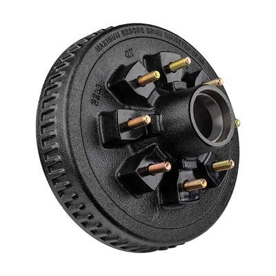 Acciai del rimorchio Parti in ghisa 10&quot; 12&quot; Mobile Home Brake Drum per 3500 7000 libbre Asse