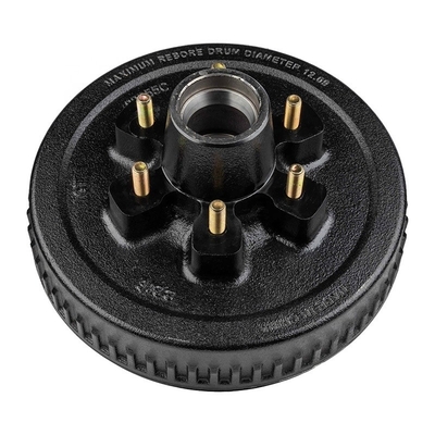 Acciai del rimorchio Parti in ghisa 10&quot; 12&quot; Mobile Home Brake Drum per 3500 7000 libbre Asse