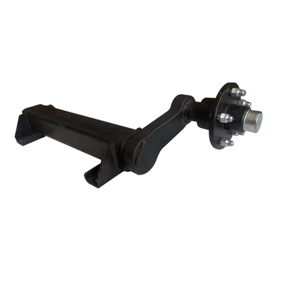 Assi del rimorchio 1500 KG 5 Bolto Torsione Stub Asse e Mezzo Asse 5 su 5,5 'per rimorchi
