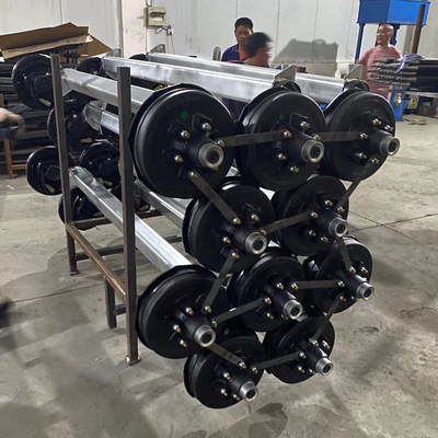 5200 lb 6 Lug Electric Brake Trailer Axle Assembly per 6 bulloni su 5.5 &quot;Bolt Pattern
