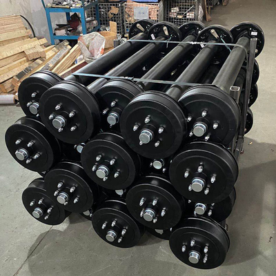 3500-8000 lb rimorchio leggero asse tipo rettilineo con freni elettrici/meccanici/idraulici