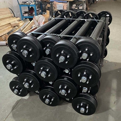Parti di rimorchio in 3500 lb 5 lug Electric Brake Trailer Axle Assembly