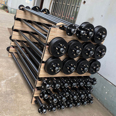 Parti di rimorchio in 3500 lb 5 lug Electric Brake Trailer Axle Assembly