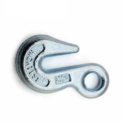 OEM Forging Lifting Rigging Eye Hook Parts Closed Die Forging Process Forged Crane Hook