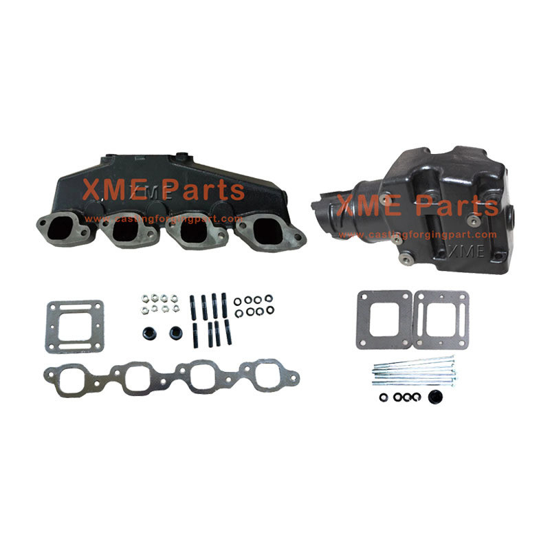 Sostituzione del manifold di scarico V8 in ghisa per Mercruiser 454 7.4 502 8.2