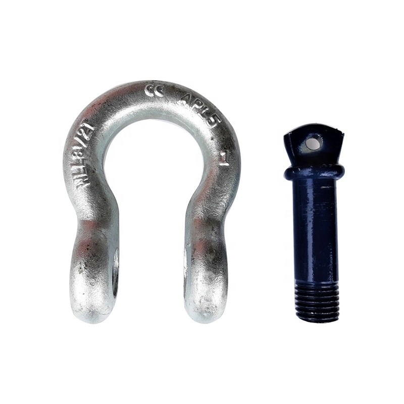 Catene per l'arresto di lire su misura Catene per ancoraggio forgiate galvanizzate da OEM Steel Forgings